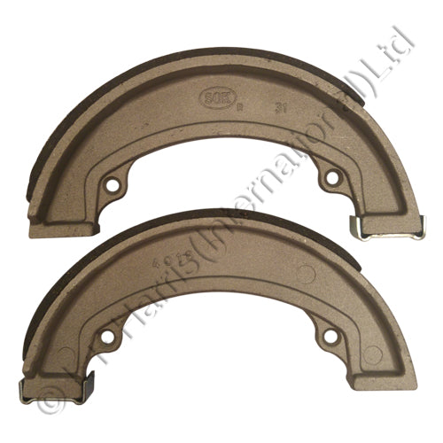 373925/6 - CONICAL REAR BRAKE SHOE SET 1973/75