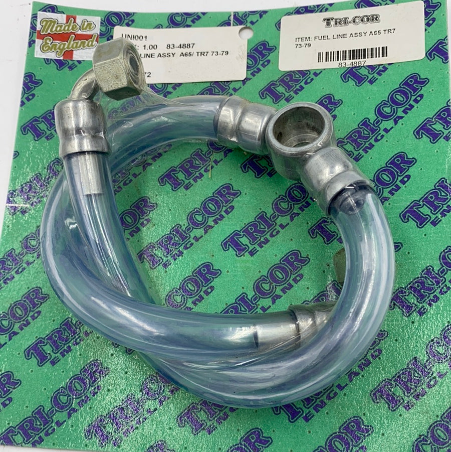 834887 - TR7V FUEL LINE KIT 1973/78