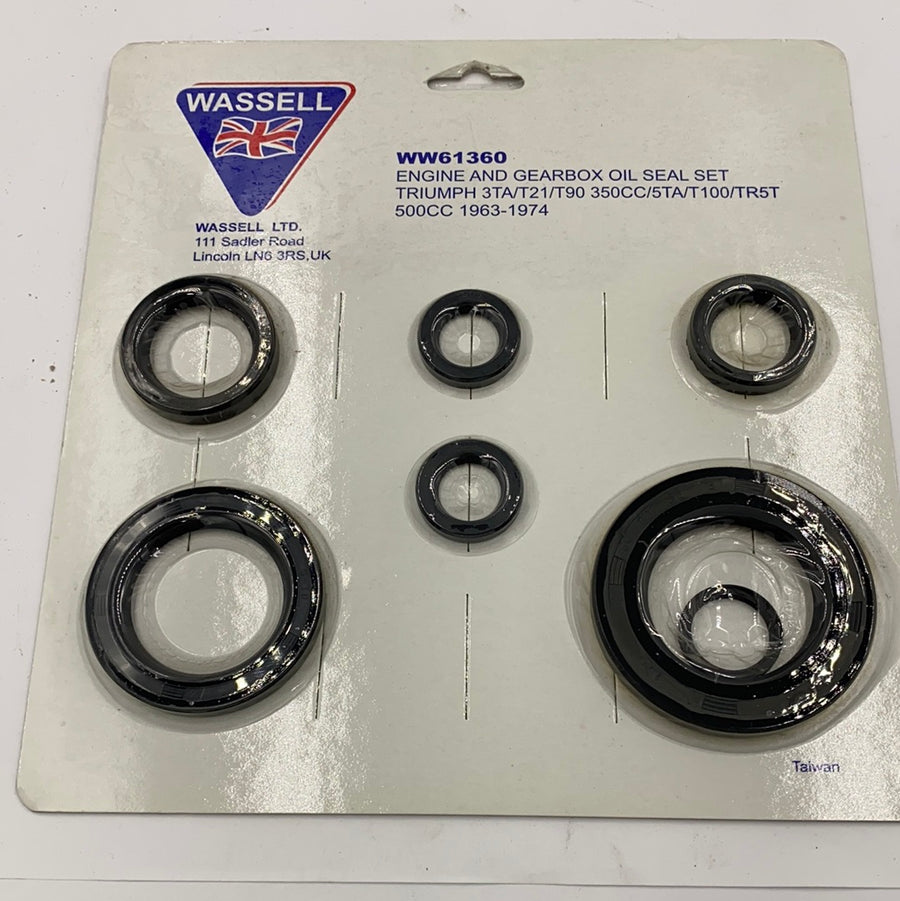 WW61360 - C RANGE OIL SEAL KIT 1963/72